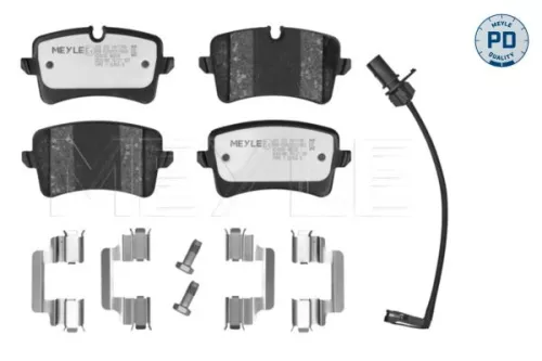 Meyle Pd Rear Brake Pads Set For Audi Porsche A5 A6 A6 Allroad A7 Macan