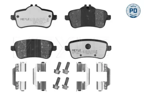 Meyle Pd Rear Brake Pads Set For Mercedes Gl-class Gle Gls M-class