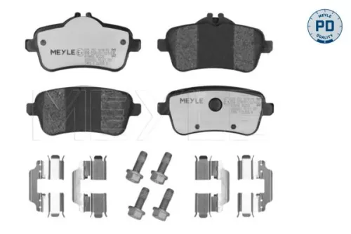 Meyle Pd Rear Brake Pads Set For Mercedes Gle M-class