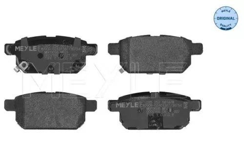Meyle Rear Brake Pads Set For Suzuki Baleno S-cross Swift Sx4 S-cross Vitara