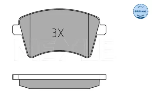 MEYLE MEYLE 025 252 9118 Meyle Front Brake Pads Set For Renault Kangoo Kangoo / Grand Kangoo Kangoo Be Bo 
