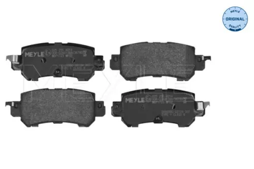 Meyle Rear Brake Pads Set For Mazda 2 Cx-3 Cx-5