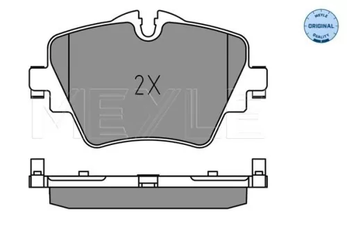 MEYLE MEYLE 025 256 1718 Meyle Front Brake Pads Set For Bmw Mini 1 2 3 4 5 Clubman Countryman X1 X2 X3 X4 