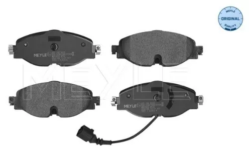 Meyle Front Brake Pads Set For Audi Cupra Seat Skoda Vw A1 A1 City Carver A3 Art