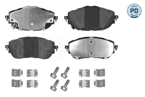 Meyle Pd Front Brake Pads Set For Toyota Auris Auris Van Corolla