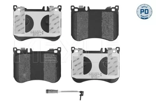 Meyle Pd Front Brake Pads Set For Mercedes Sl