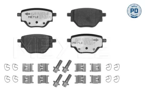 Meyle Pd Rear Brake Pads Set For Citroën Fiat Jeep Opel Peugeot Vauxhall 2008 20