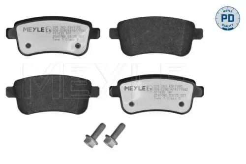 Meyle Pd Rear Brake Pads Set For Nissan Renault Arkana Captur Juke Talisman Zoe