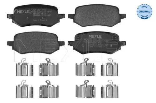 Meyle Rear Brake Pads Set For Ford Puma