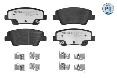 Meyle Pd Rear Brake Pads Set For Genesis Hyundai Kia Ev6 Ev9 Gv60 Ioniq 5 Ioniq 