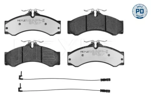 Meyle Pd Front Rear Brake Pads Set For Mercedes Vw Lt 28-46 Sprinter 3-t Sprinte