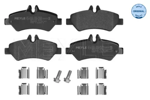 Meyle Rear Brake Pads Set For Mercedes Vw Crafter 30-35 Crafter 30-50 Sprinter 3