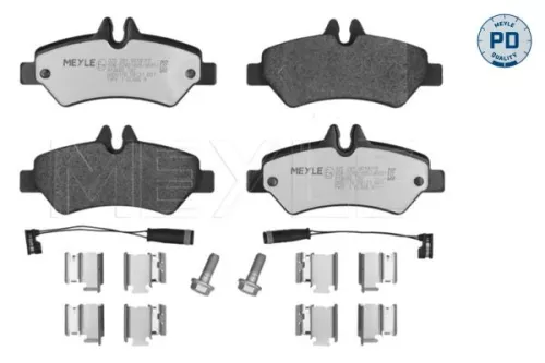 Meyle Pd Rear Brake Pads Set For Mercedes Vw Crafter 30-35 Crafter 30-50 Sprinte