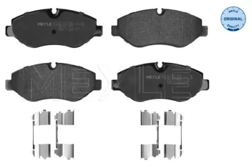 Meyle Front Brake Pads Set For Mercedes Vw Crafter 30-35 Crafter 30-50 Eqv Sprin