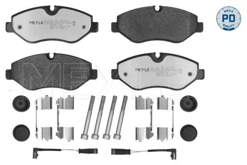 Meyle Pd Front Brake Pads Set For Mercedes Vw Crafter 30-35 Crafter 30-50 Eqv Sp
