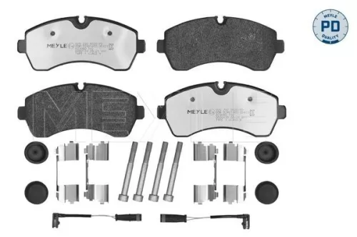 Meyle Pd Front Brake Pads Set For Mercedes Vw Crafter 30-35 Crafter 30-50 Sprint