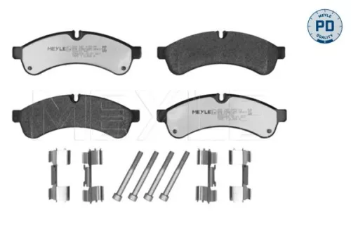 Meyle Pd Rear Brake Pads Set For Iveco Daily