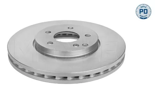 2x Meyle Pd Front Vented Brake Discs Pair For Mercedes E-class