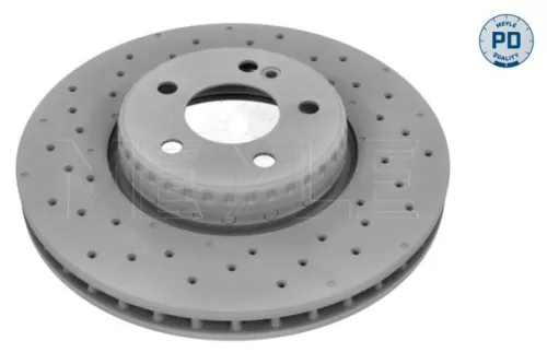 2x Meyle Pd Front Two-part Brake Disc Brake Discs Pair For Mercedes C-class