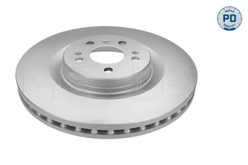 2x Meyle Pd Front Vented Brake Discs Pair For Mercedes Gl-class Gle Gls M-class 