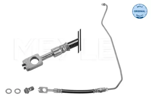 Meyle Rear Left Brake Hose For Audi Skoda Vw A6 Passat Superb
