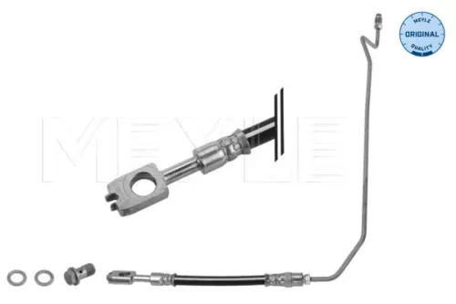 Meyle Rear Right Brake Hose For Audi Skoda Vw A6 Passat Superb