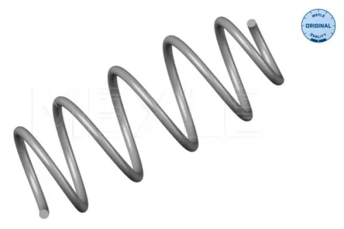 2x Meyle Front Suspension Springs For Skoda Fabia