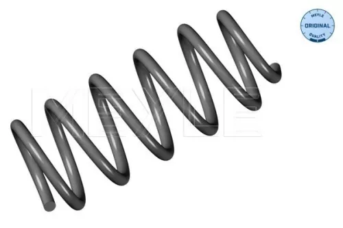 2x Meyle Rear Suspension Springs For Audi A6