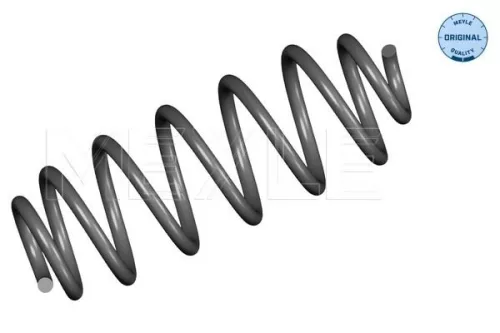 2x Meyle Rear Suspension Springs For Audi A3