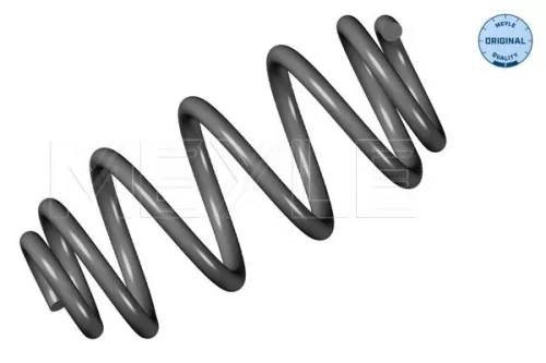 2x Meyle Rear Suspension Springs For Audi A6