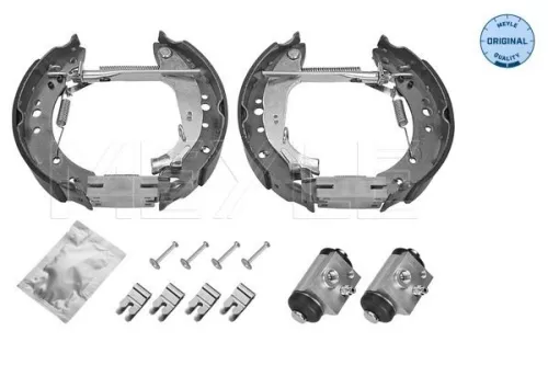 Meyle Rear Brake Shoe Kit For Citroën Peugeot 1007 C2 C3