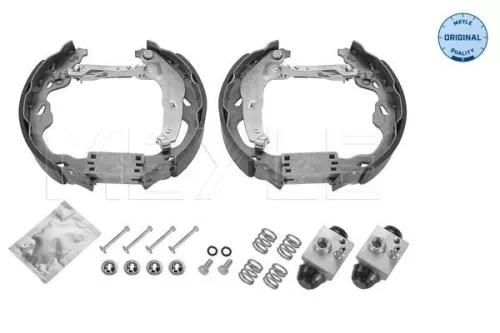 Meyle Rear Brake Shoe Kit For Citroën Peugeot Toyota 107 Aygo C1