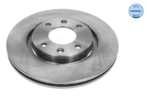 2x Meyle Front Vented Brake Discs Pair For Citroën Ds Opel Peugeot Vauxhall 1007