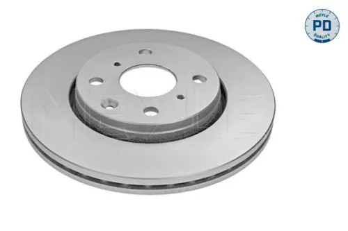 2x Meyle Pd Front Vented Brake Discs Pair For Citroën Peugeot Toyota 107 108 Ayg