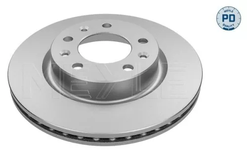 2x Meyle Pd Front Vented Brake Discs Pair For Peugeot 308 308 Sw