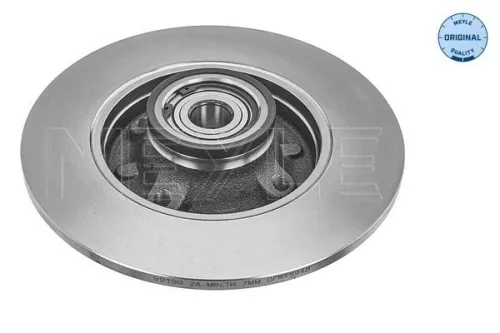 MEYLE MEYLE 11-15 523 4101 2x Meyle Rear Solid Brake Discs Pair For Citroën Peugeot 307 307 Sw C4 