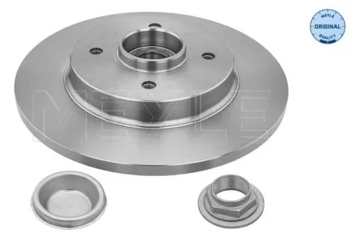 2x Meyle Rear Solid Brake Discs Pair For Citroën Ds Peugeot 3008 308 Sw 5008 Ber