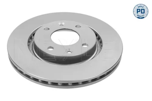 2x Meyle Pd Front Vented Brake Discs Pair For Citroën Ds Opel Peugeot Vauxhall 1