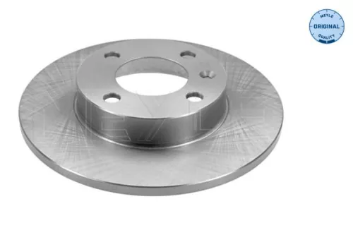 2x Meyle Front Rear Solid Brake Discs Pair For Audi Seat Vw 80 Cordoba Derby Gol