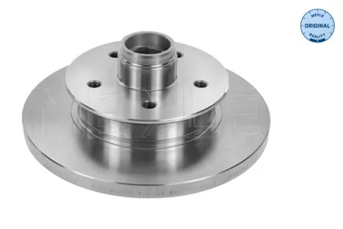 2x Meyle Front Solid Brake Discs Pair For Vw Transporter