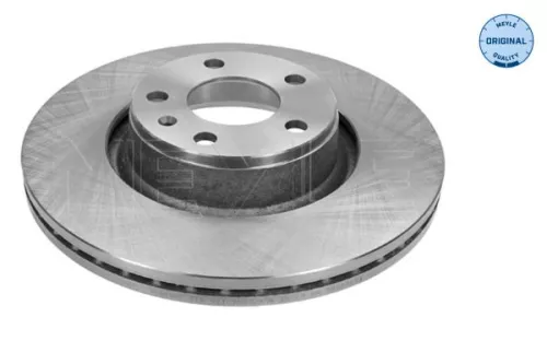 2x Meyle Front Vented Brake Discs Pair For Audi A6