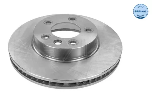 Meyle Front Left Vented Brake Disc For Porsche Vw Cayenne Touareg