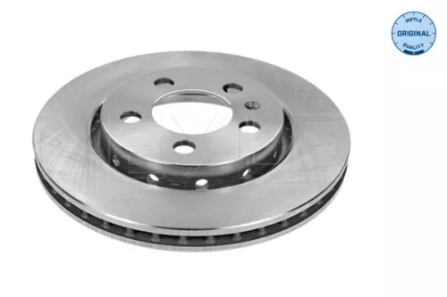 2x Meyle Rear Vented Brake Discs Pair For Audi Seat Skoda Vw A3 Bora Golf Leon N