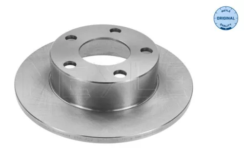 2x Meyle Rear Solid Brake Discs Pair For Audi A6