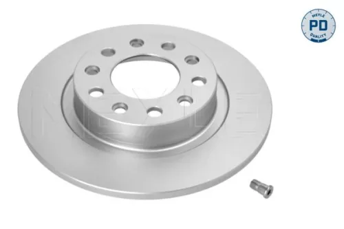 2x Meyle Pd Rear Solid Brake Discs Pair For Alfa Romeo Giulietta