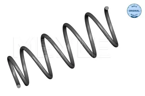 2x Meyle Front Suspension Springs For Renault Clio