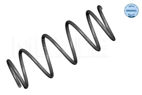 2x Meyle Front Suspension Springs For Renault Clio