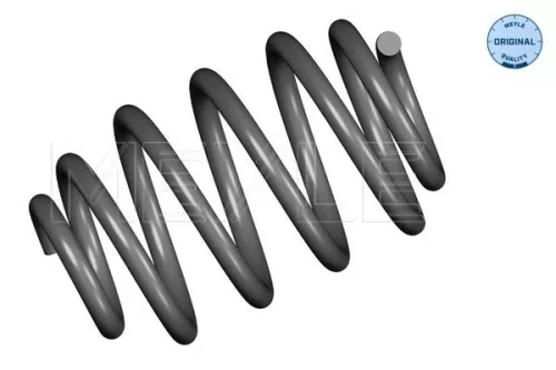 2x Meyle Rear Suspension Springs For Renault Clio