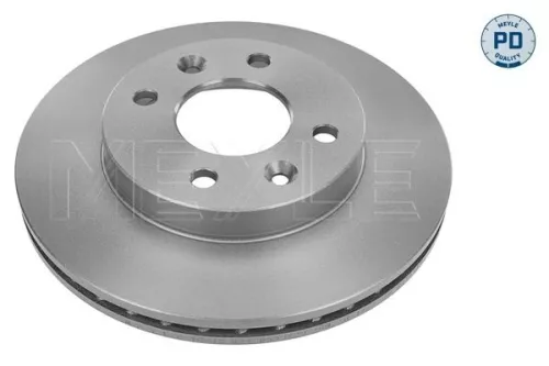 2x Meyle Pd Front Vented Brake Discs Pair For Nissan Renault 11 19 21 9 Clio Kan