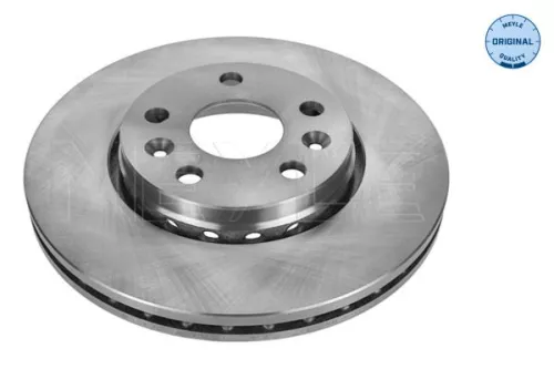 2x Meyle Front Vented Brake Discs Pair For Mercedes Renault Citan Espace Kangoo 